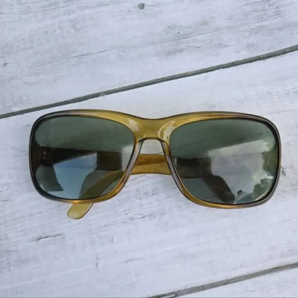 1960s Ray-Ban B&L Porter Transparent Honey G-15 Oversized Vintage Sunglasses. 11 Vintage B&L Ray Ban  main image 4